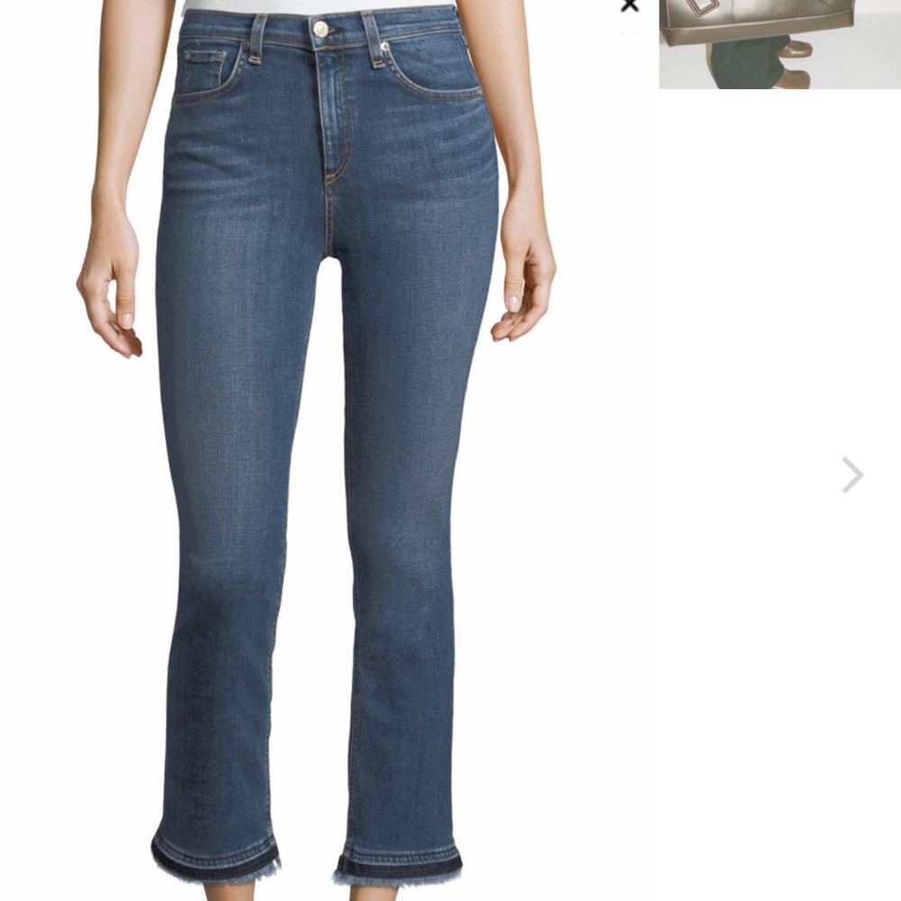 Rag and Bone NEW cropped flare jeans 26